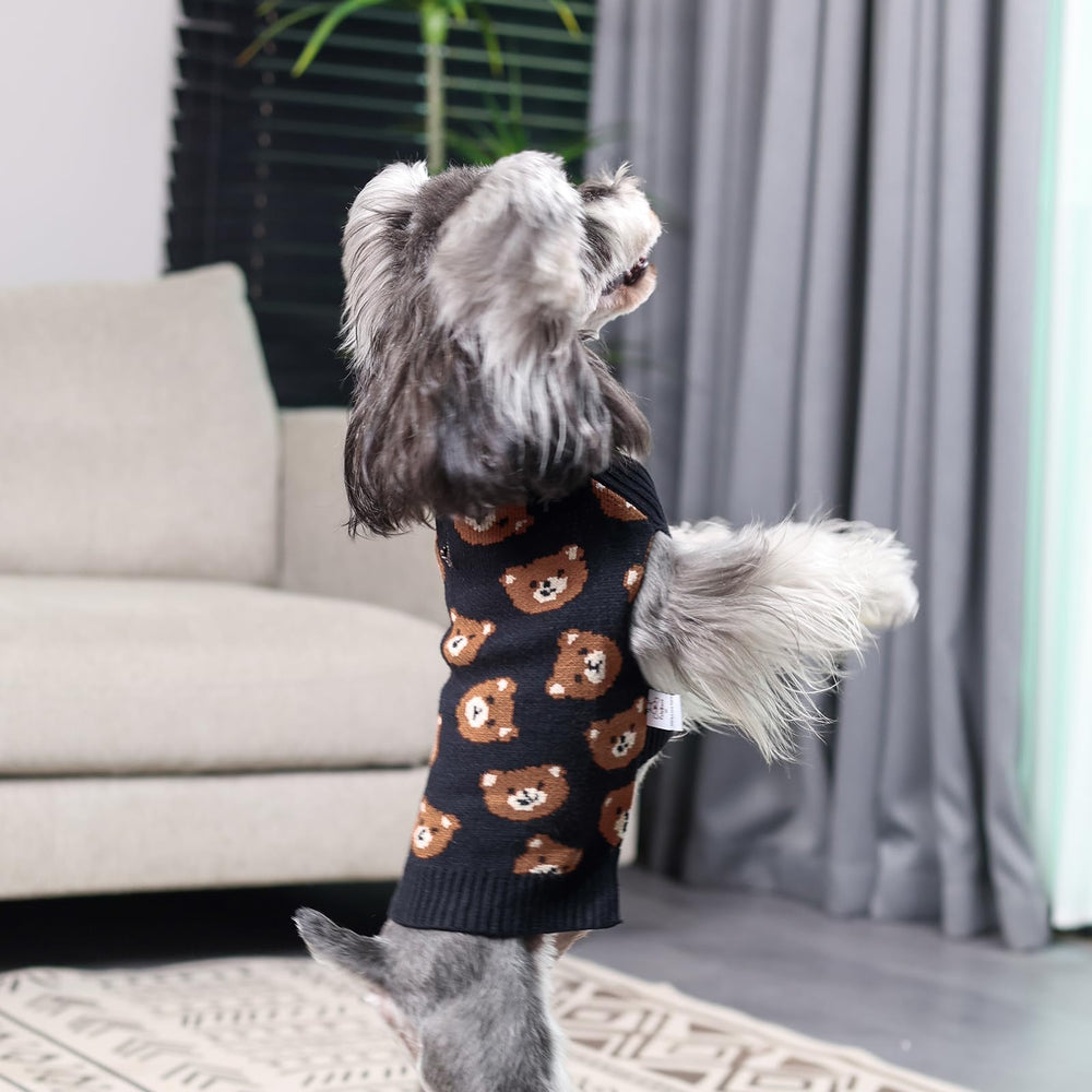Cutebone sleeveless pullover design simplifies dressing for small dogs