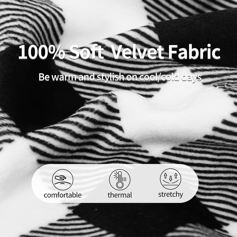 CuteBone Velvet Turtleneck Dress pullover design enables quick outfit changes.