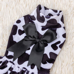 CuteBone velvet dress back view with a sleek pullover design for easy dressing.