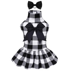 CuteBone Velvet Turtleneck Dress front view shows XX-Small fit for cozy daily wear.