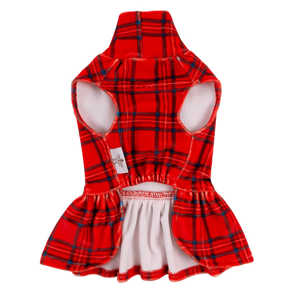 Bow hair rope accessory on CuteBone dress adds festive, photo-ready flair.
