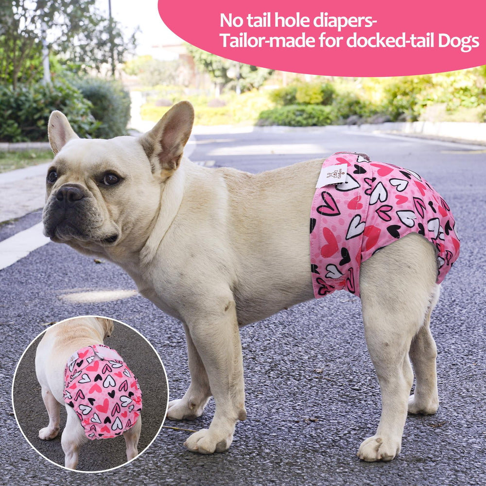 CuteBone diaper with adjustable leg elastics for a snug, secure fit