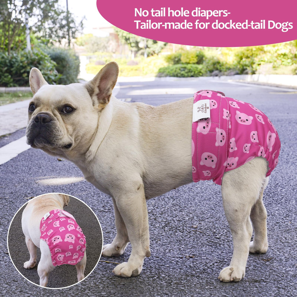 CuteBone no-tail-hole back view with snug, leak-protected wrap