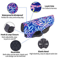 CuteBone Winter Dog Coat reversible design offers versatile styling for outings.