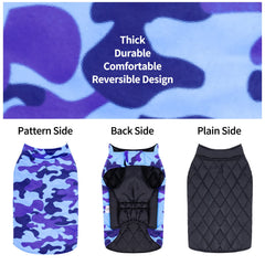 CuteBone winter dog coat side fit demonstrates secure, comfortable daily wear.