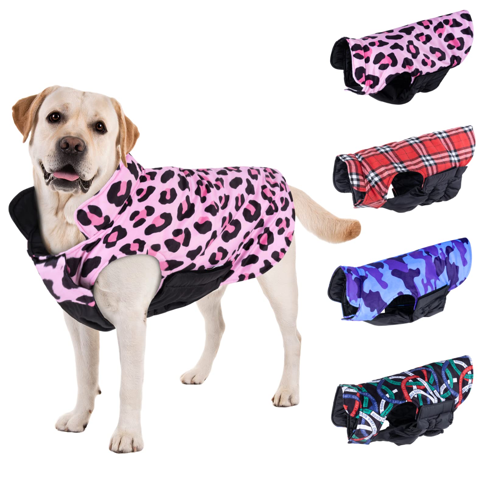 CuteBone winter dog coat waterproof shield for rainy-day walks