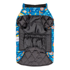 CuteBone dog jacket with rhombus quilting for durable, stylish texture.