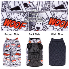 CuteBone jacket interior with soft fleece for cozy, comfortable wear.