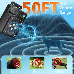 Cuukiee indoor outdoor bark deterrent shown for versatile home use.