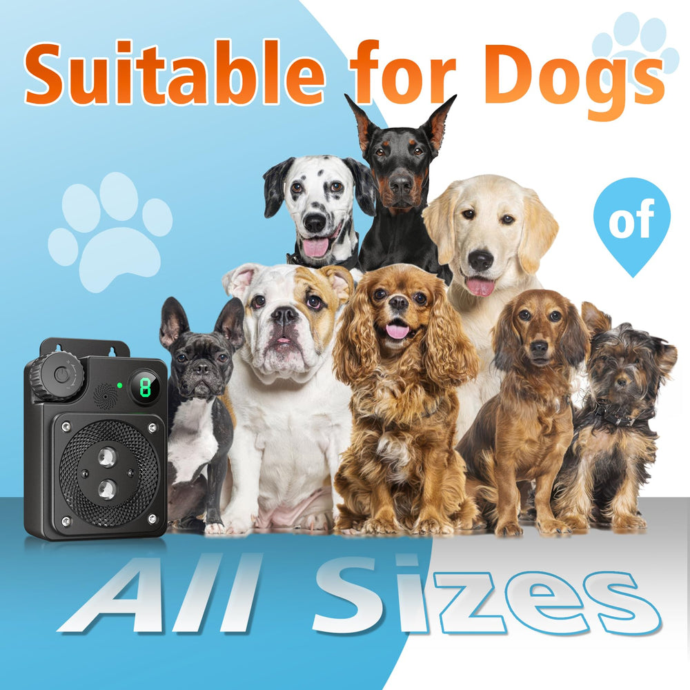 Cuukiee device in silent operation illustrating non-invasive barking control.