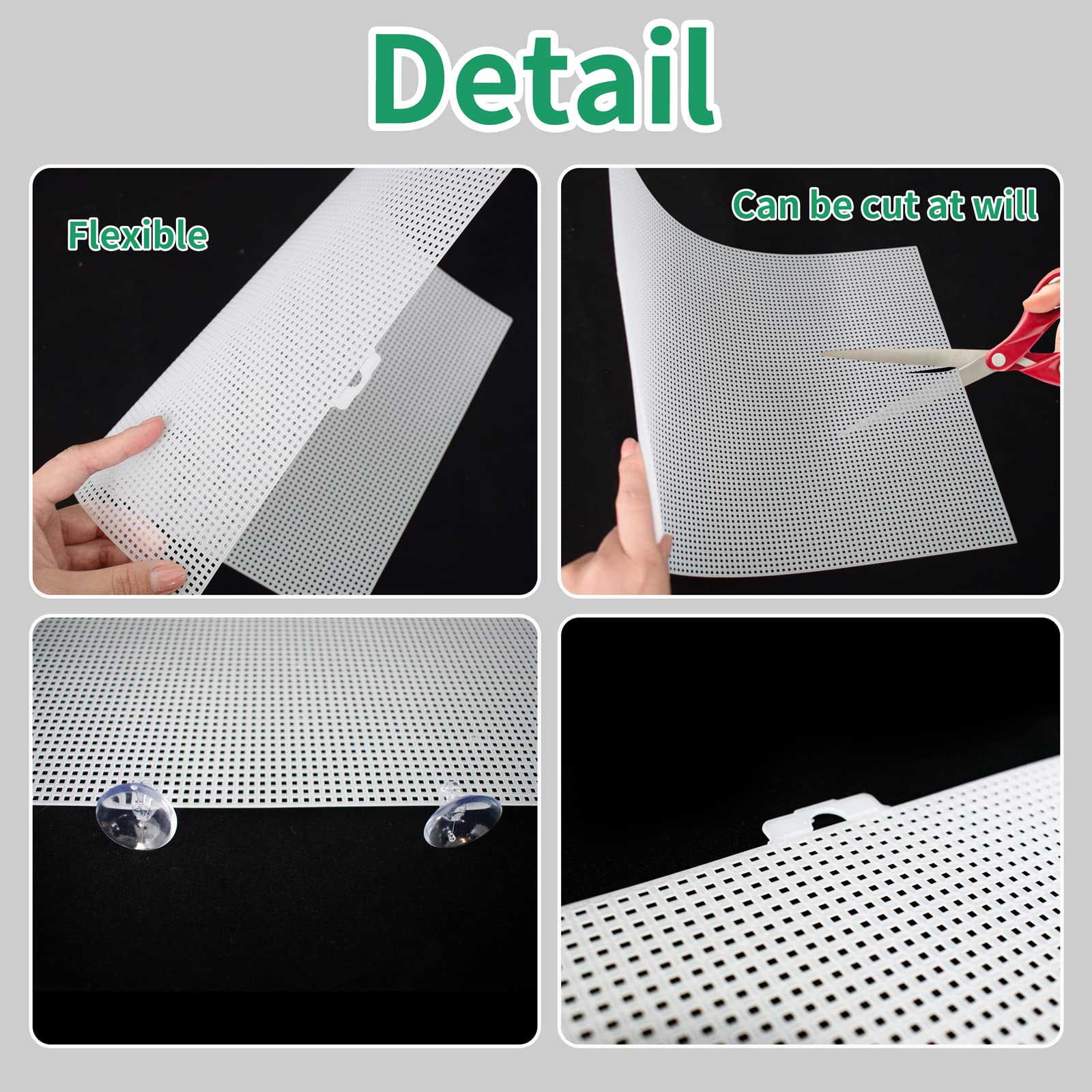 Cuyacili divider holes small detail helps juveniles stay contained during breeding or separation.