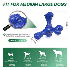 CVALIN natural rubber chew toy close-up shows textured surface for cleaning.