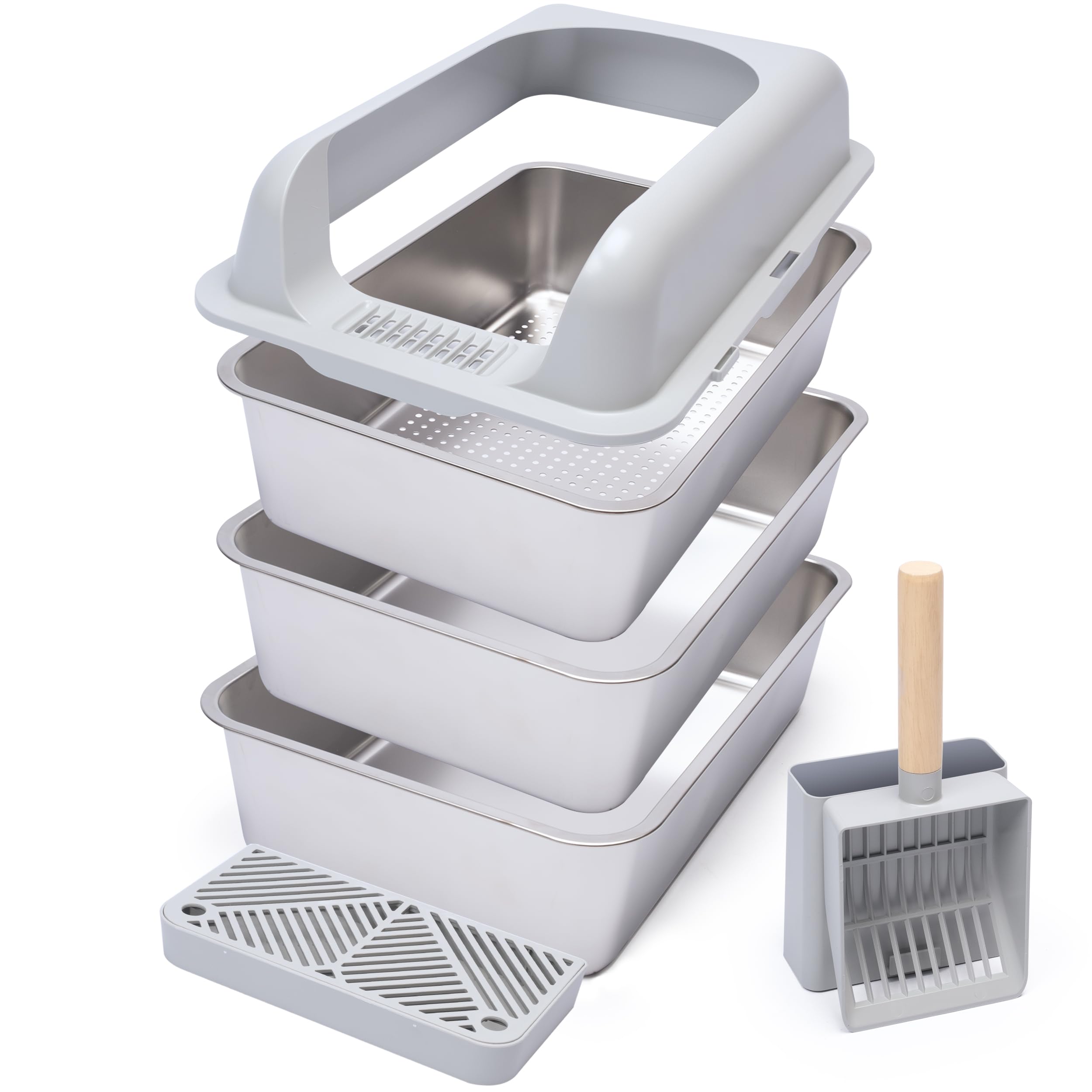 CVG GOODS XL with included scoop and holder for convenient cleaning