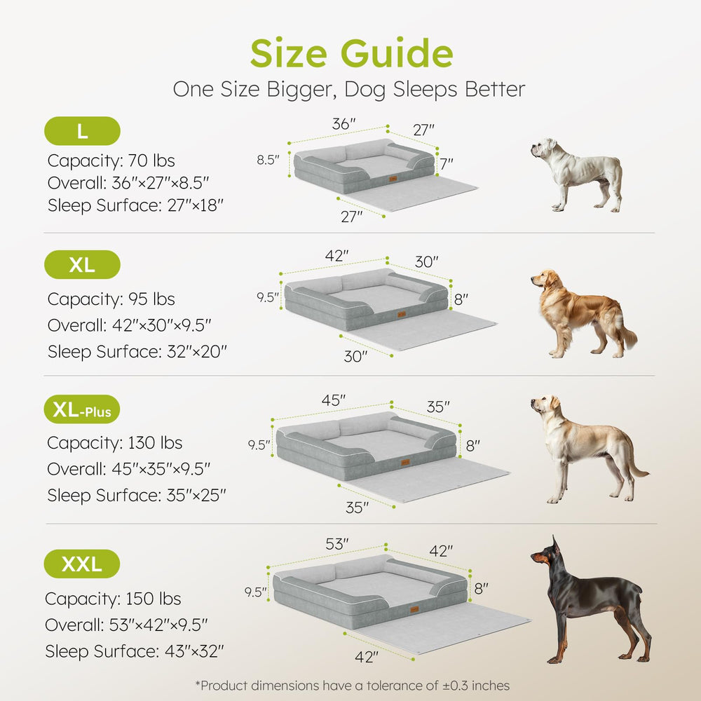 CWAWZ dog bed-nonslip-bottom keeps bed stable on floors.