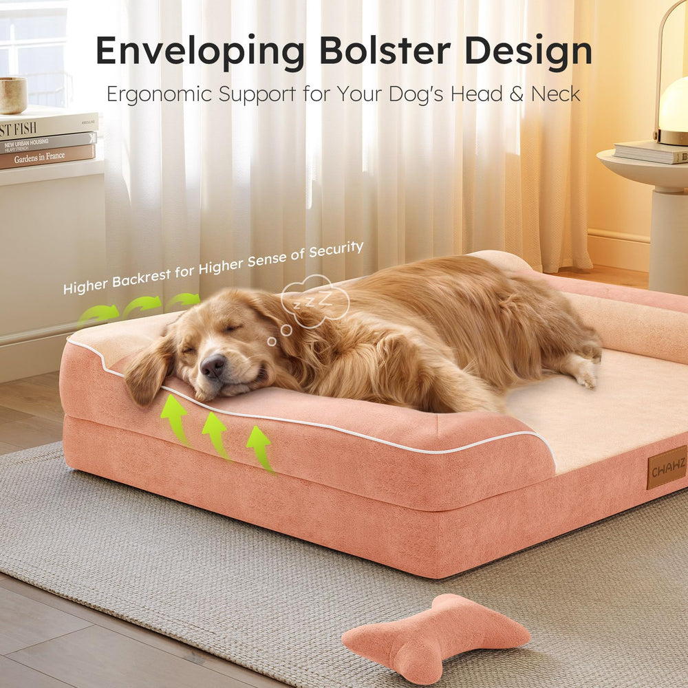 CWAWZ dog bed removable-cover enables easy machine washing.