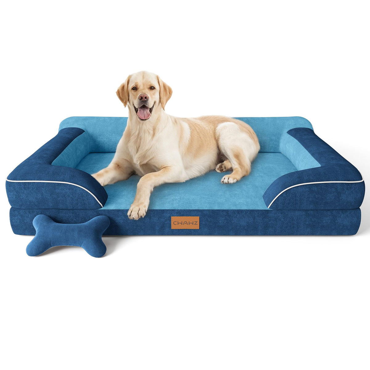 CWAWZ Jumbo dog bed hero provides spacious comfort for extra large dogs