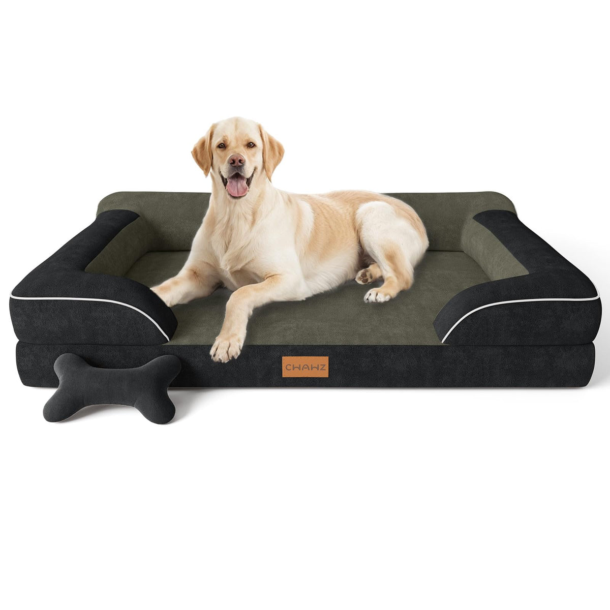 CWAWZ Jumbo Dog Bed orthopedic-foam-layer provides targeted joint support for large dogs.