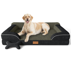CWAWZ Jumbo Dog Bed orthopedic-foam-layer provides targeted joint support for large dogs.