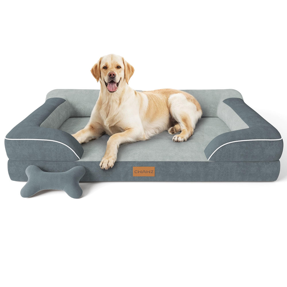 CWAWZ Jumbo Dog Bed outer view showing ample 45-inch lounging space.
