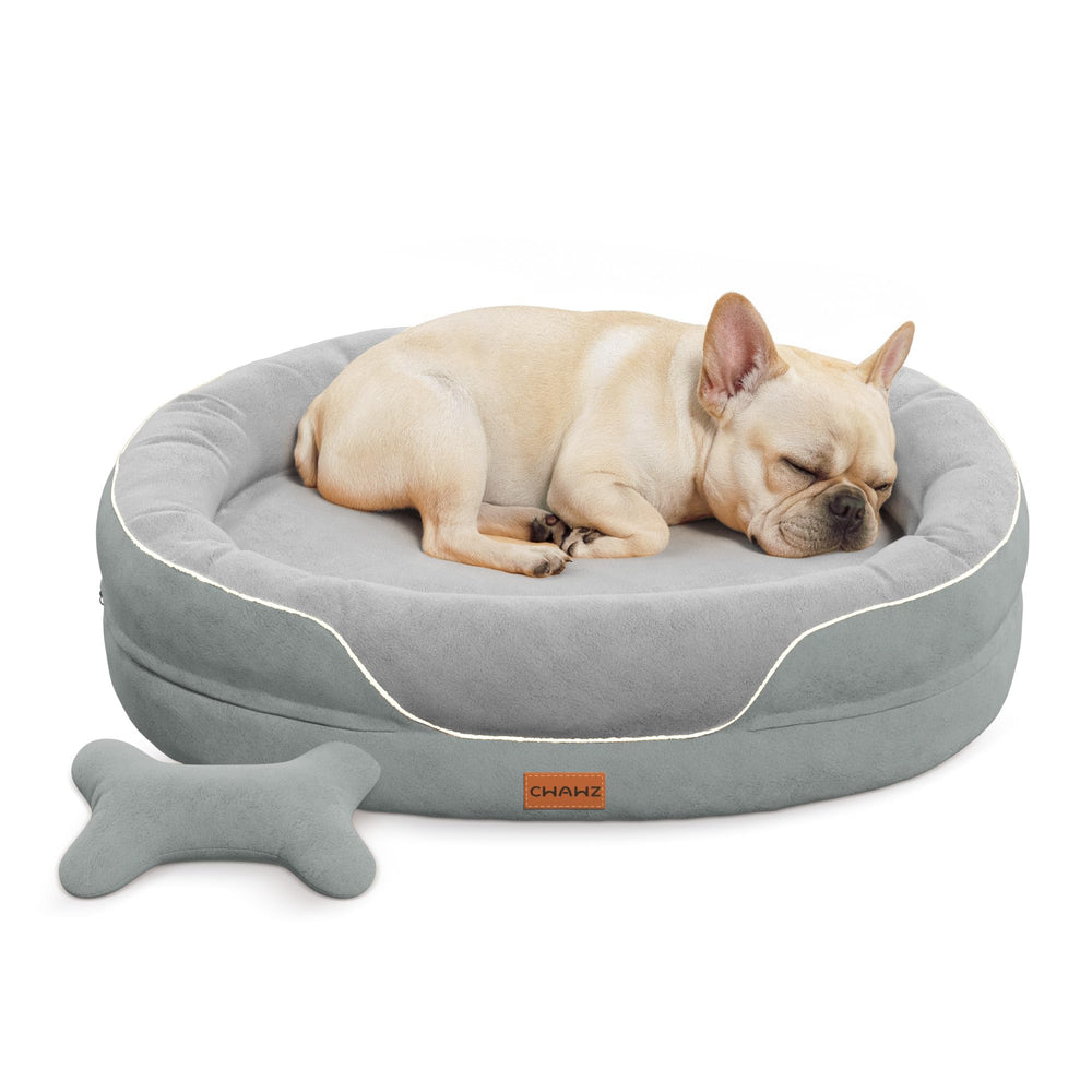 CWAWZ large orthopedic dog bed with egg-crate foam for even support and airflow.