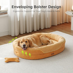 CWAWZ gel-infused memory foam cooling layer delivers cool, pressure-relieving comfort for tired joints.