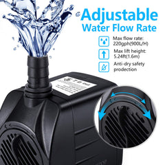 CWKJ outdoor fountain setup demonstrates stable water flow for tranquil backyard décor.