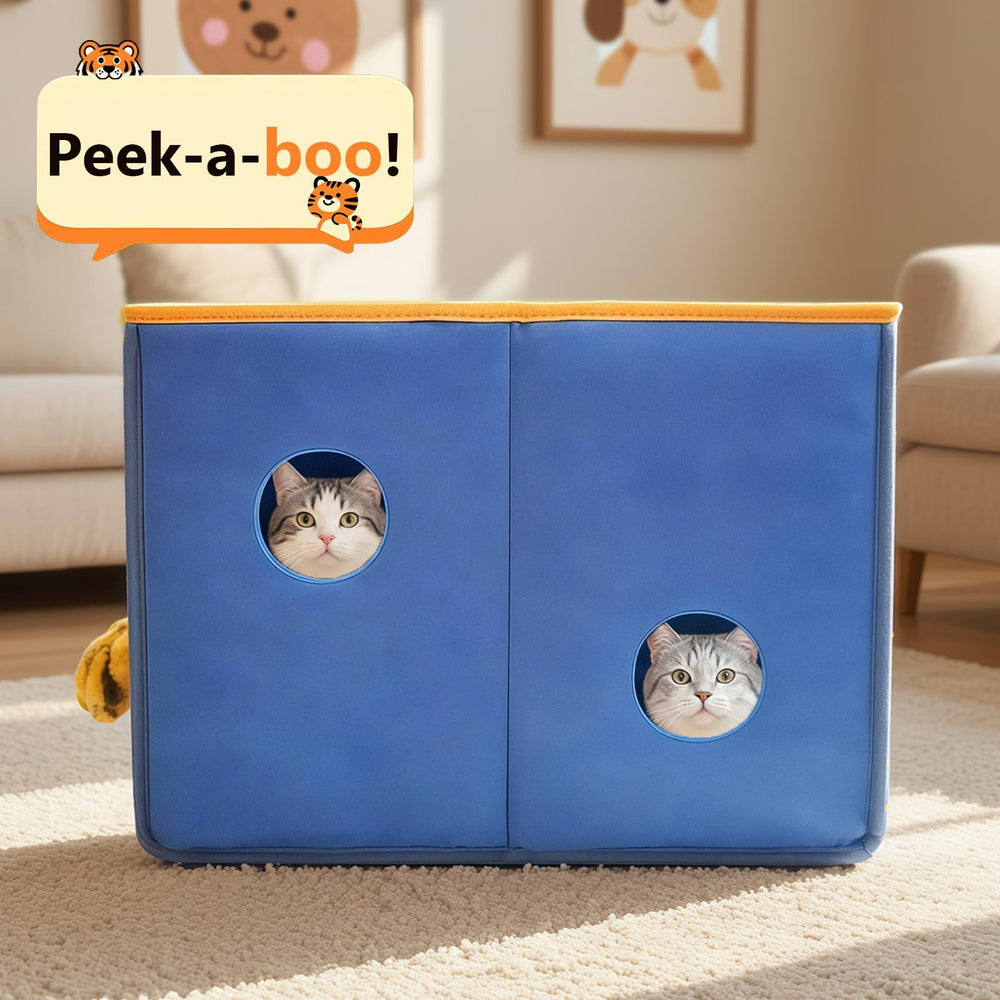 CWV cat house scratching board side protects furniture while entertaining