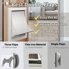 CYBERGATE sliver energy-efficient door reduces drafts and HVAC load