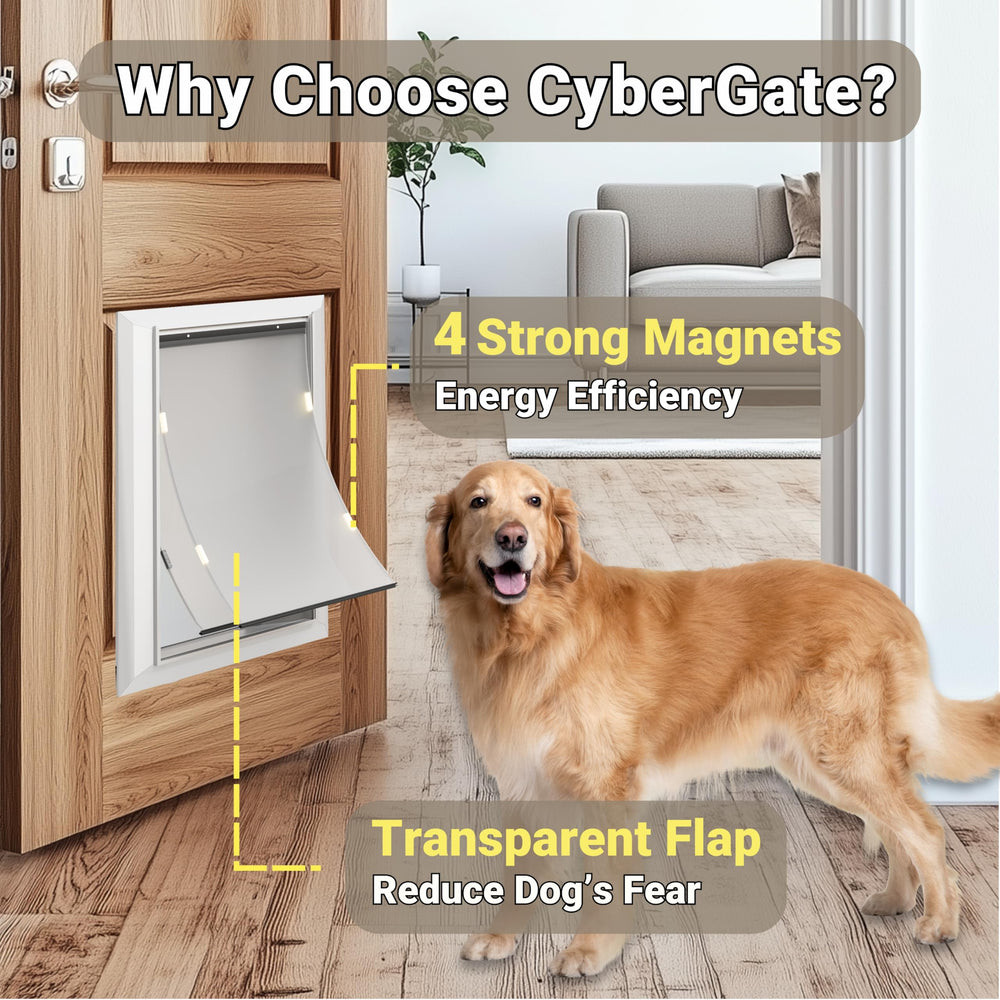 CYBERGATE sliver heavy-duty double flap highlights weather resistance and comfort
