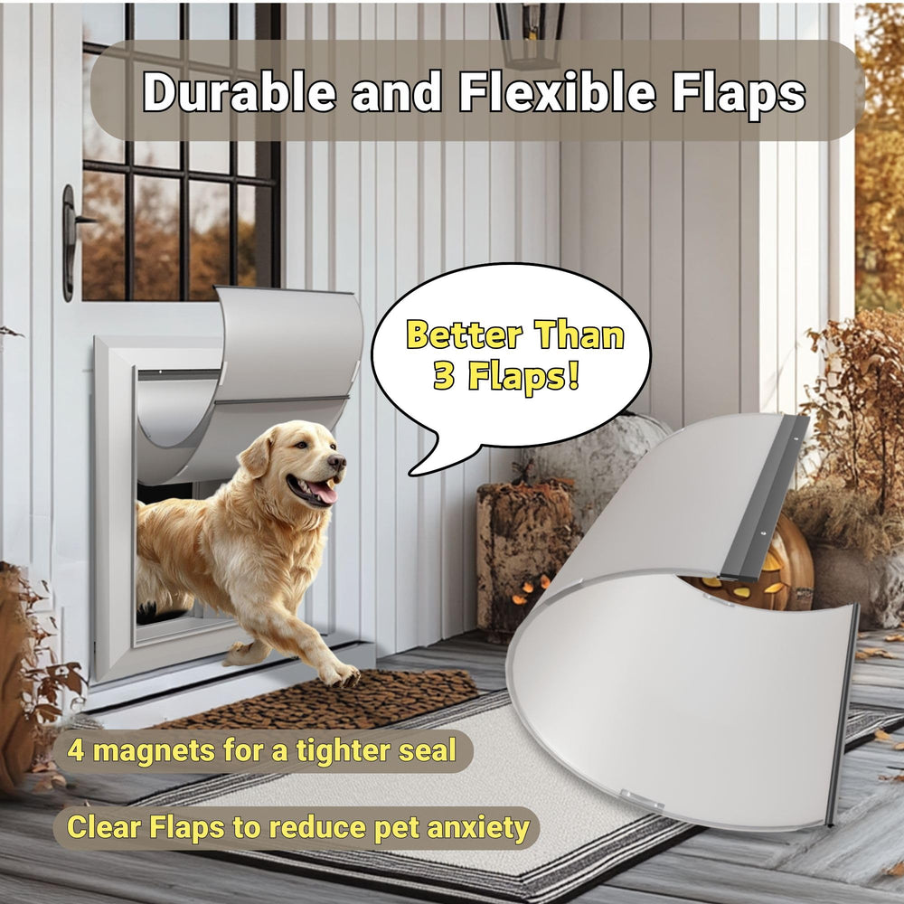 CYBERGATE sliver lockable panel provides secure access control for pets