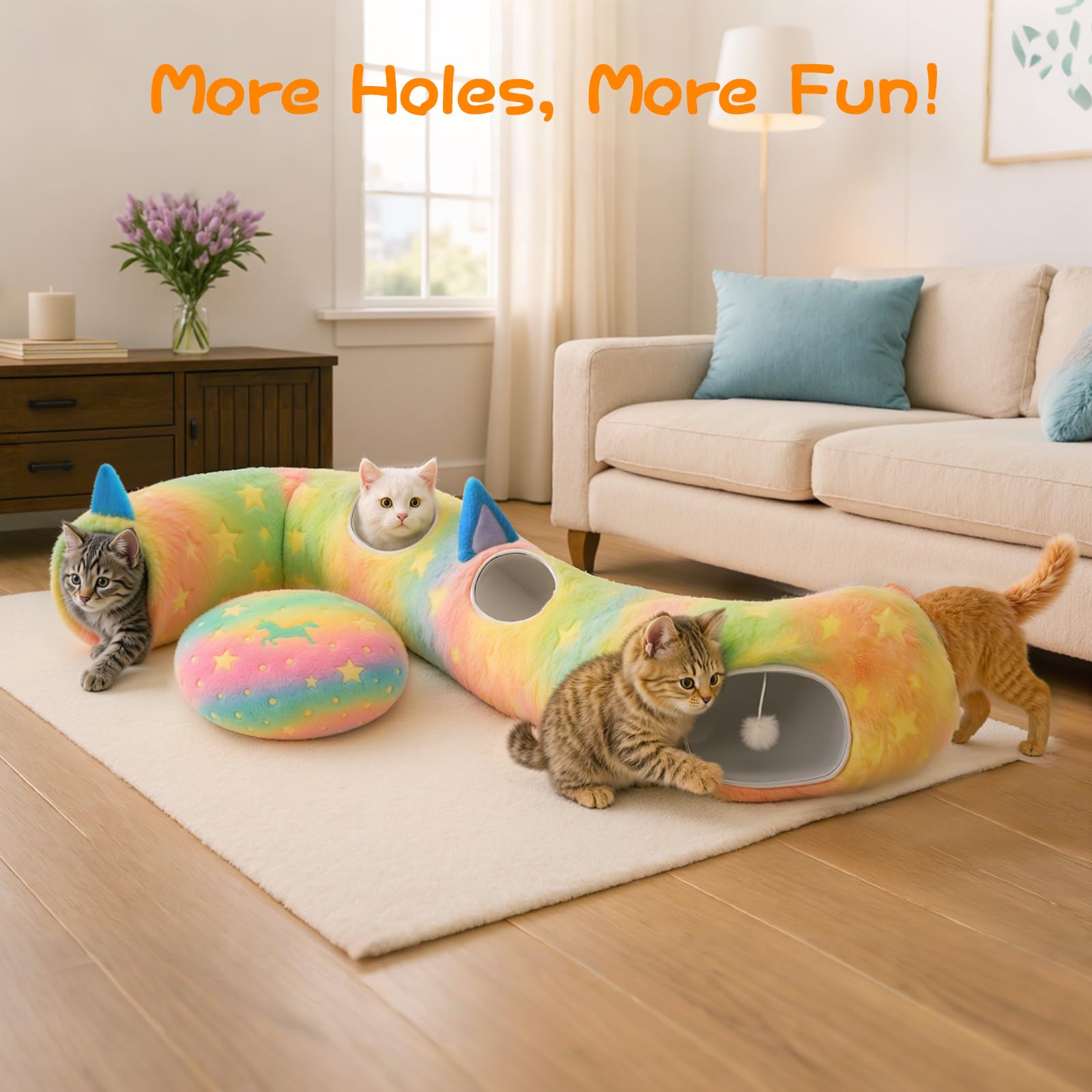 Cycodo compress cushion fluffs quickly for cozy naps after setup