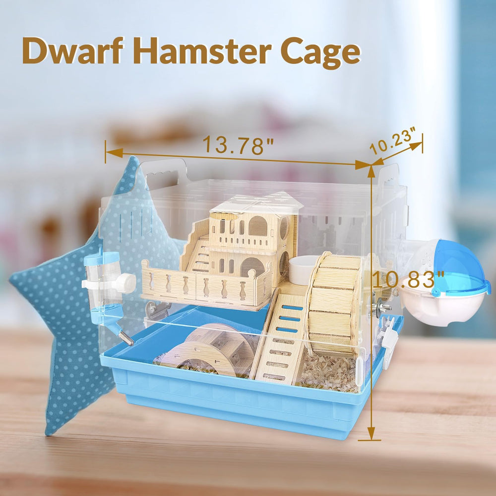 Cycodo transparent panels blue see-through render enables constant observation while keeping pets secure.