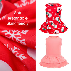 cyeollo dog dress soft breathable fabric reduces irritation on sensitive skin