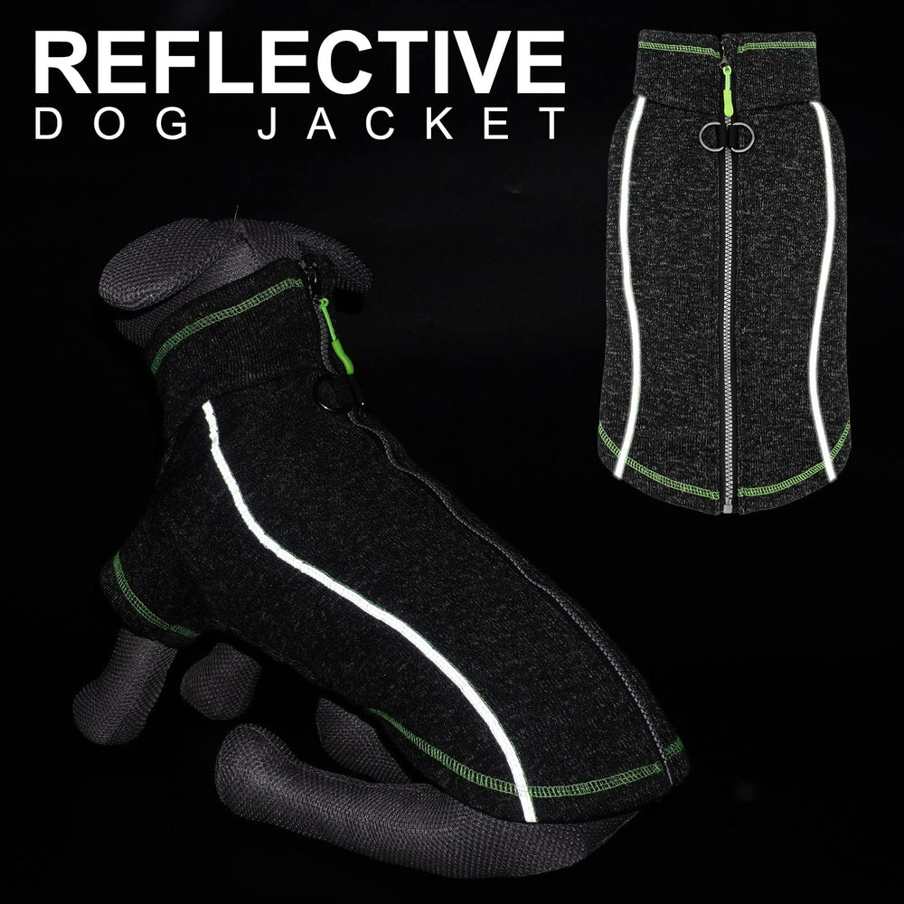 cyeollo dog jacket offers easy-on, easy-off design for fuss-free dressing.