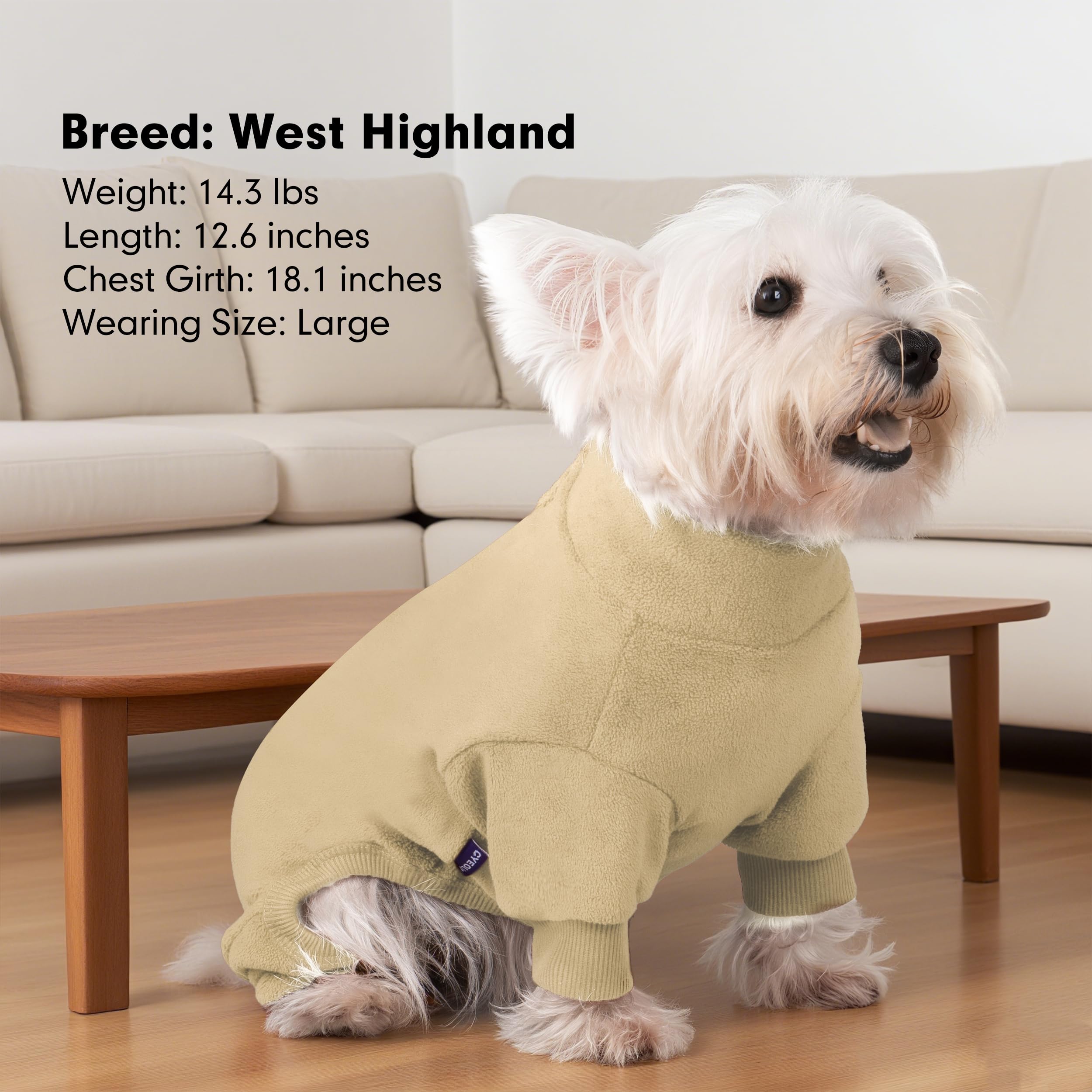 cyeollo beige fleece close-up highlights soft texture and warm comfort