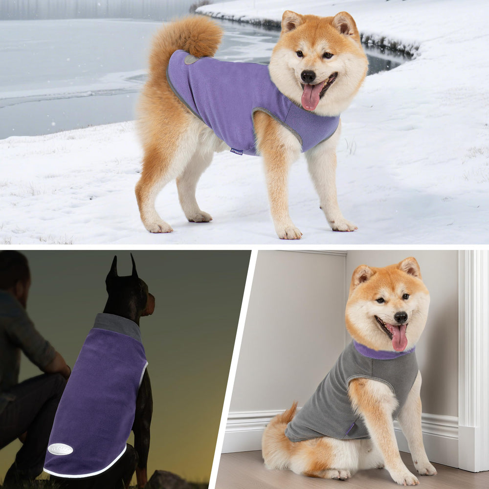 cyeollo fleece underlayer option, wearable under coats for extra warmth.