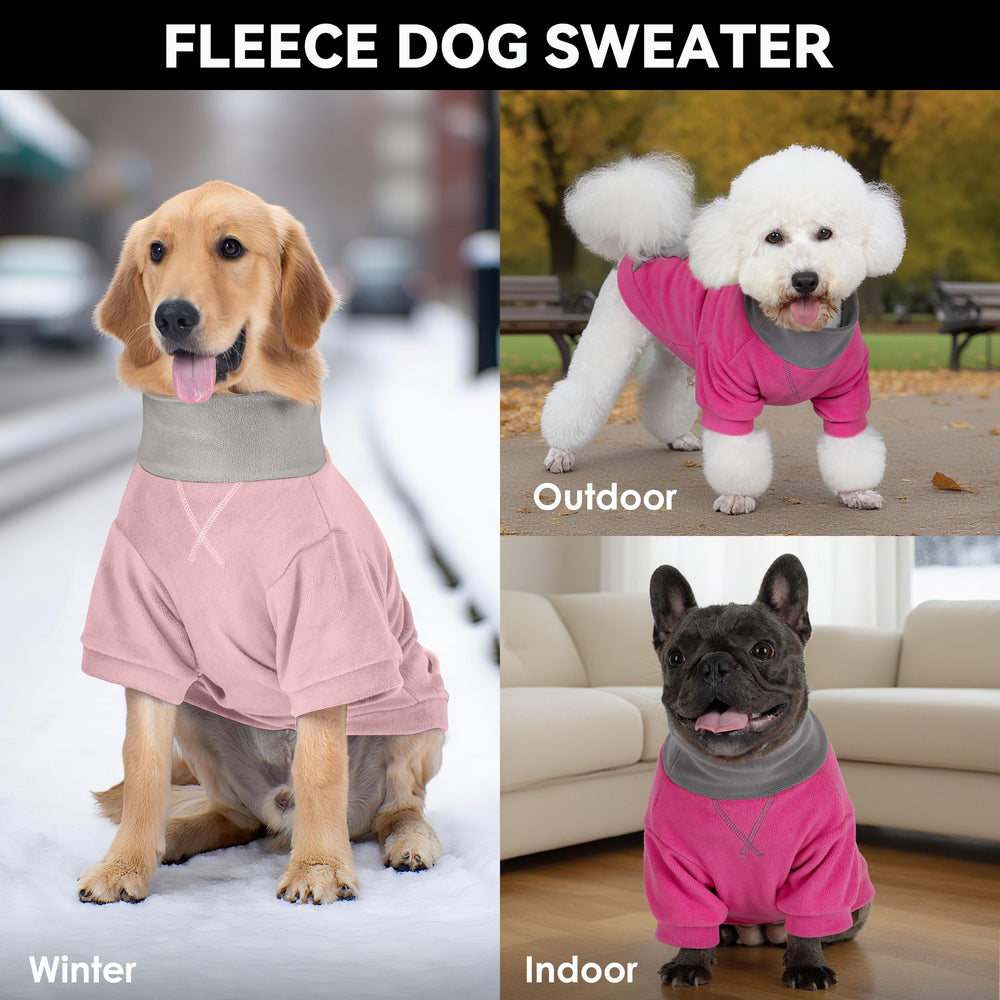 Cyeollo small-dogs-sweater-snug-fit ensures a cozy look for petite breeds.