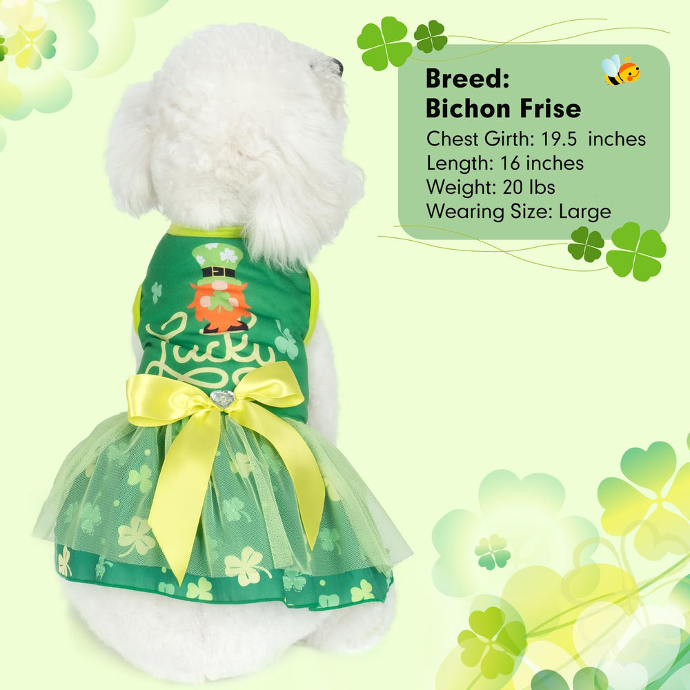 Cyeollo St. Patrick's Day dress breathable fabric for sensitive skin comfort
