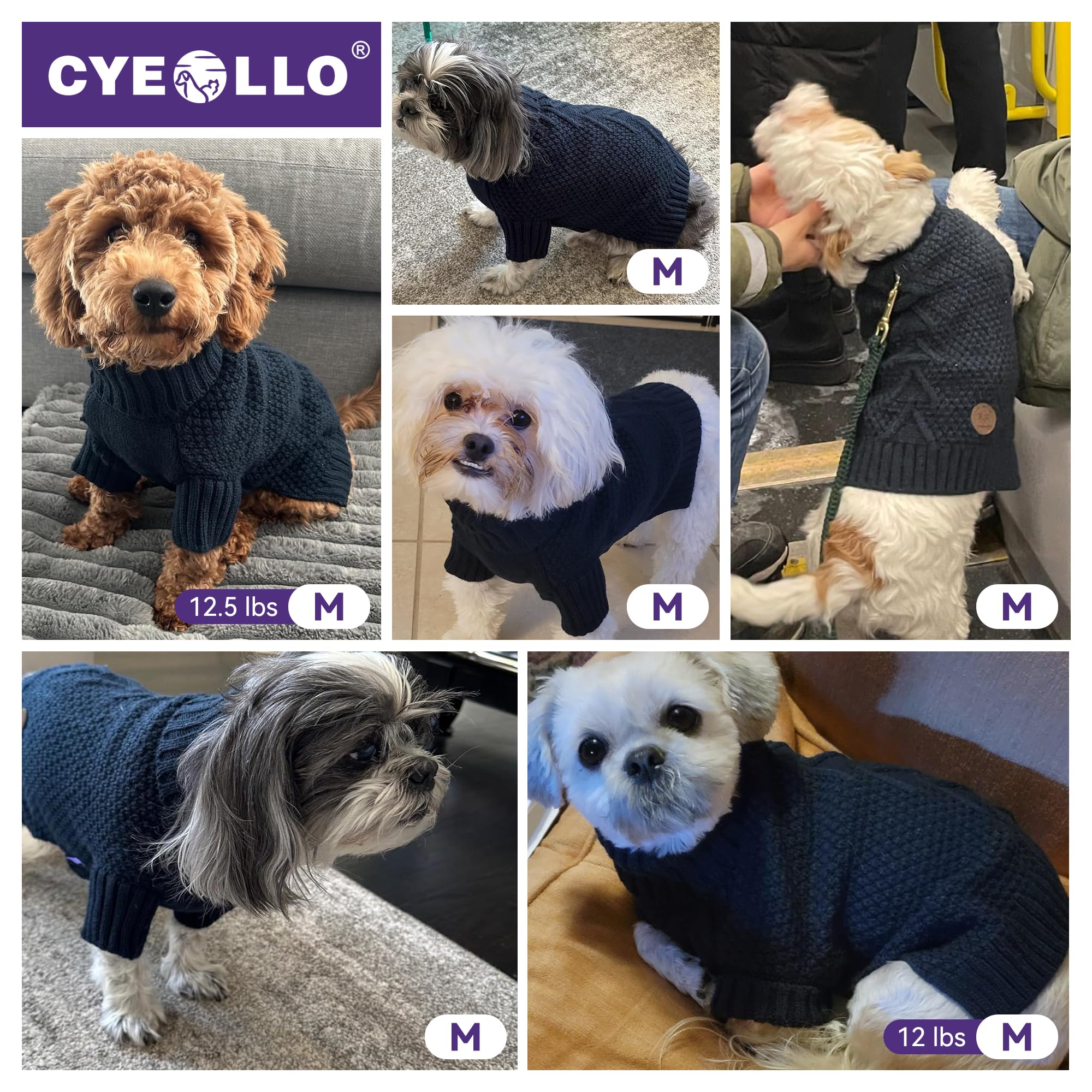Cyeollo sweater providing sleeve and belly coverage for warmth