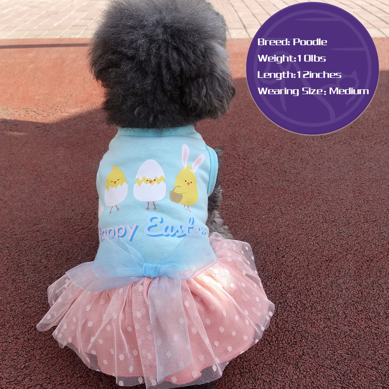 cyeollo tulle dress small dog soft fabric image for comfortable everyday wear
