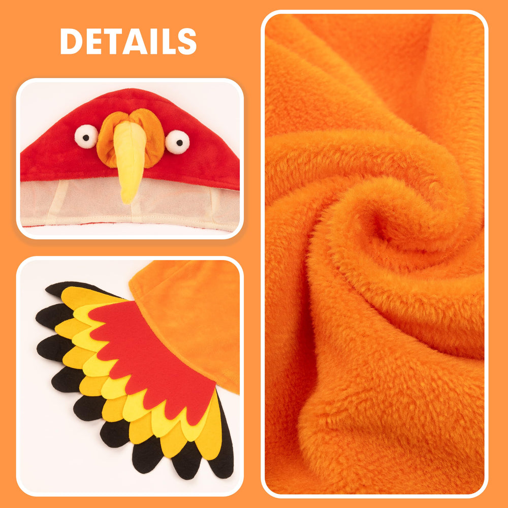 cyeollo turkey-costume size-chart helps pick the right fit
