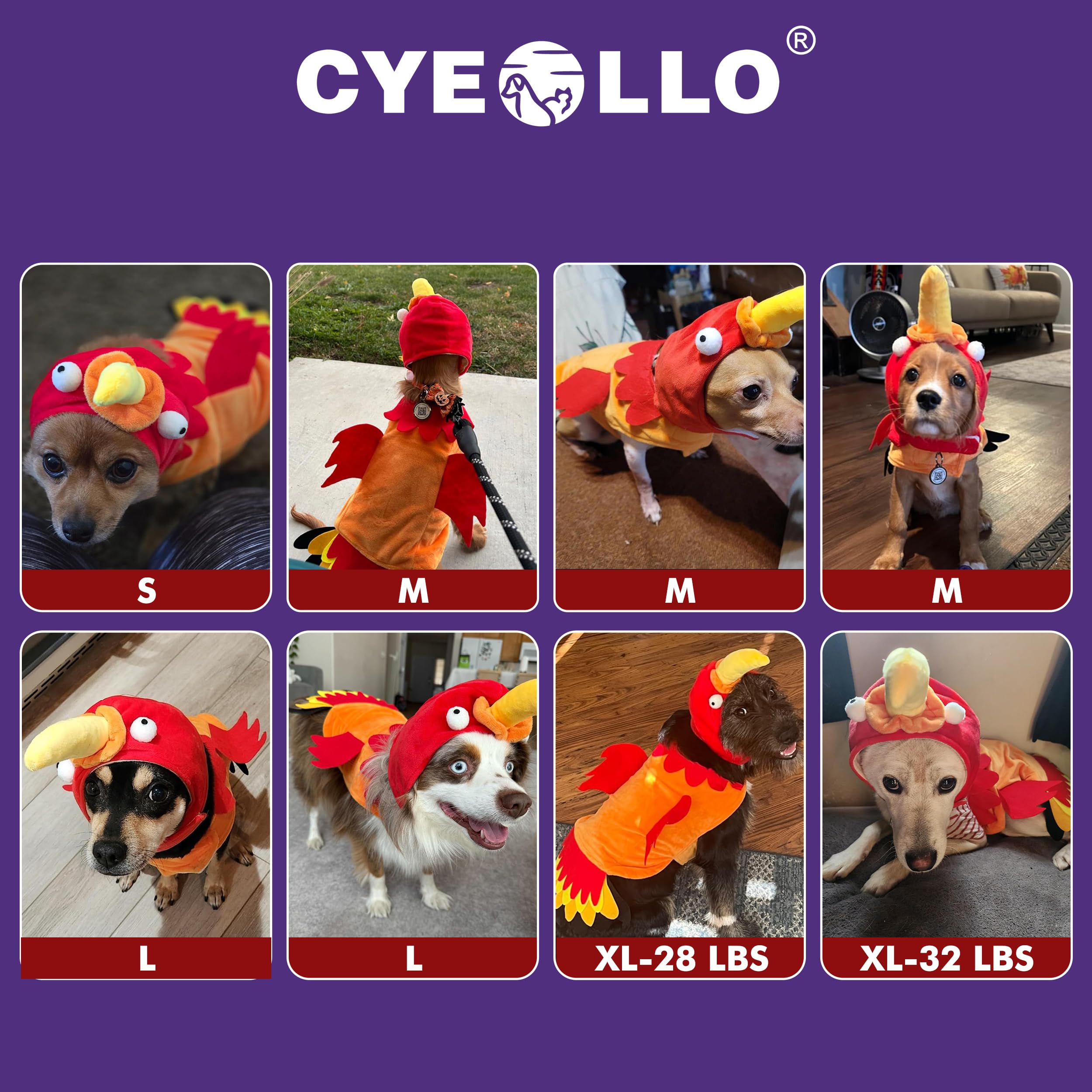 cyeollo turkey-costume soft-fabric closeup shows skin-friendly material