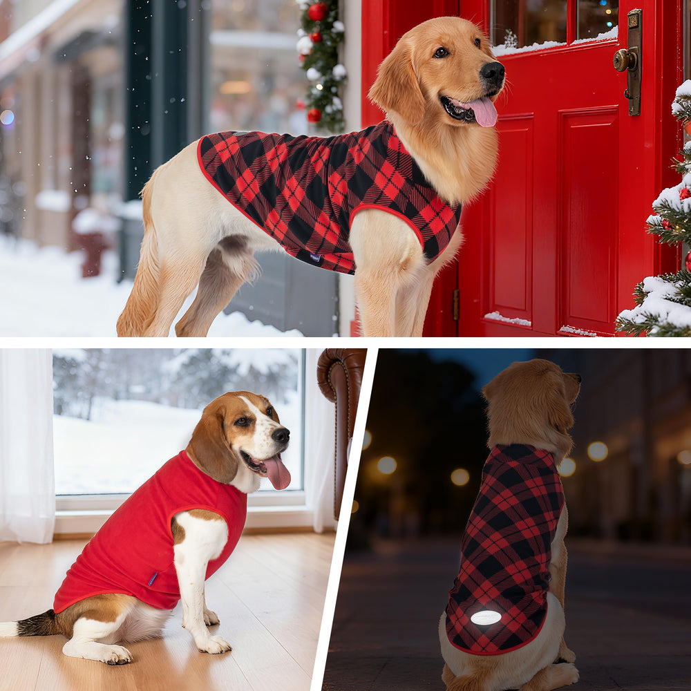 cyeollo two-pack dog sweater — convenient color options and easy washing