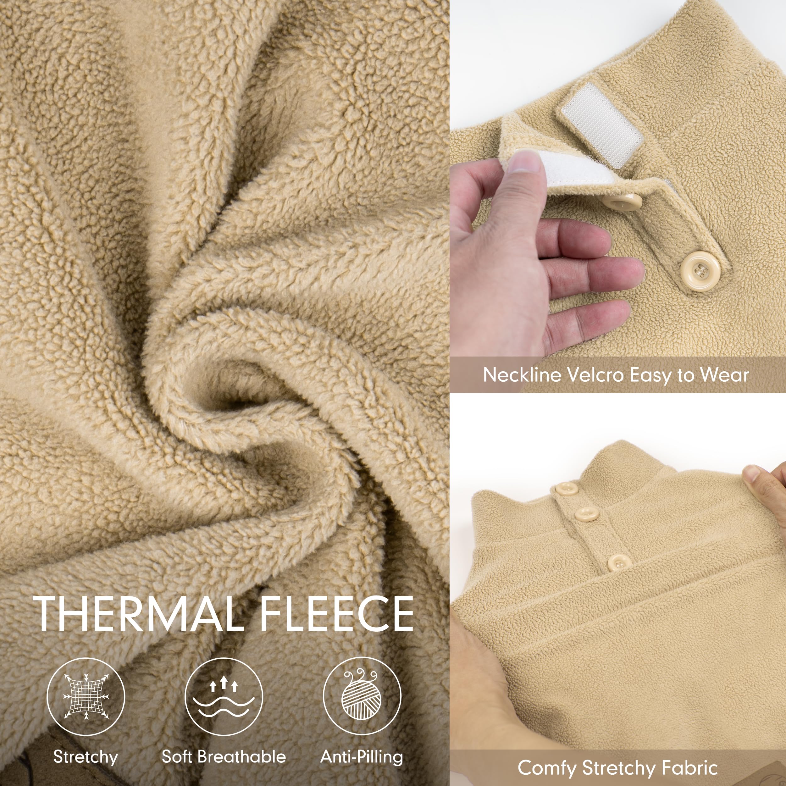 cyeollo xl dog pajamas warm-cosy setup for indoor and outdoor warmth