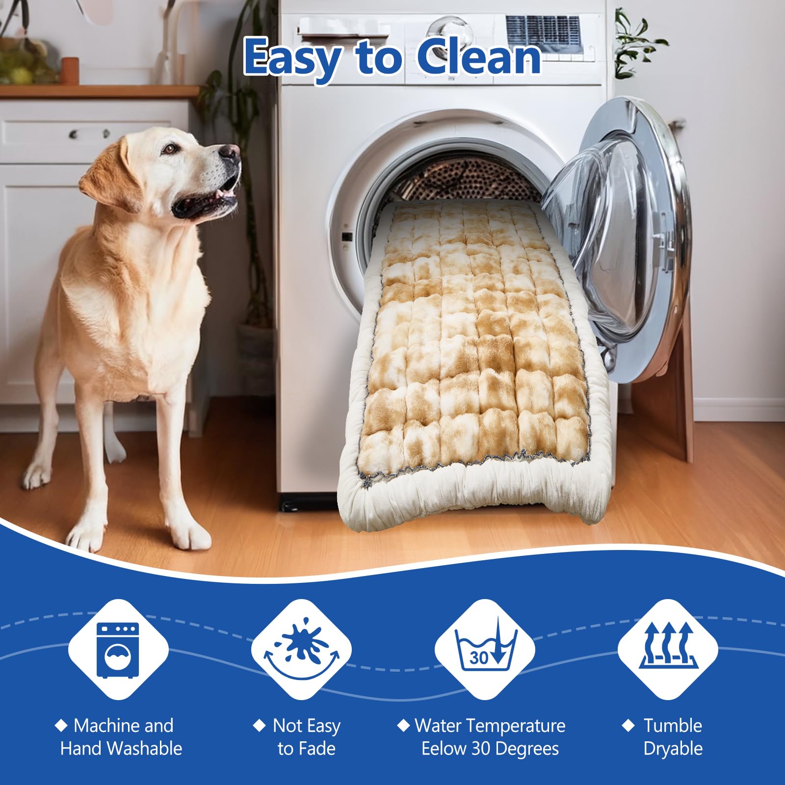 Cyhczx camping-ready dog bed provides cozy rest outdoors.