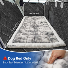 Cyhczx dog car bed blocks stains and fur from reaching your interior.