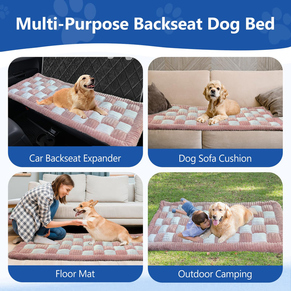 Cyhczx bed fits hard-bottom car seat covers securely for dogs.