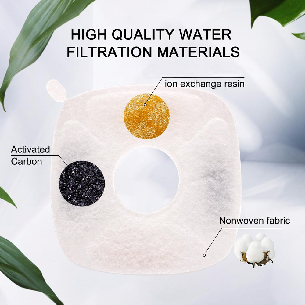 Cylomert carbon-sponge-filter materials demonstrate dual-stage filtration for clearer water.