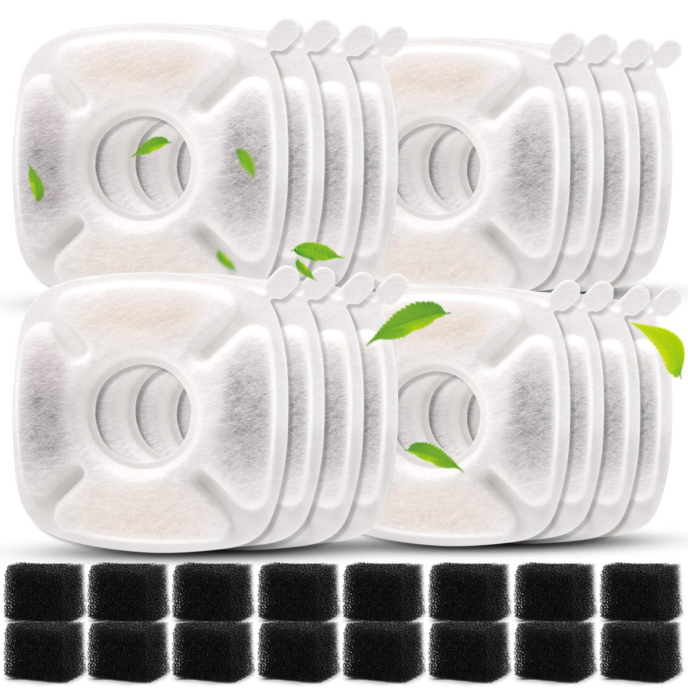 Cylomert pet fountain filters package showing the complete set for clean, fresh water.