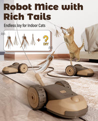 CYROS feather attachments spark chasing and hunting instincts during active play